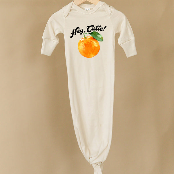 Hey Cutie Organic Infant Gown