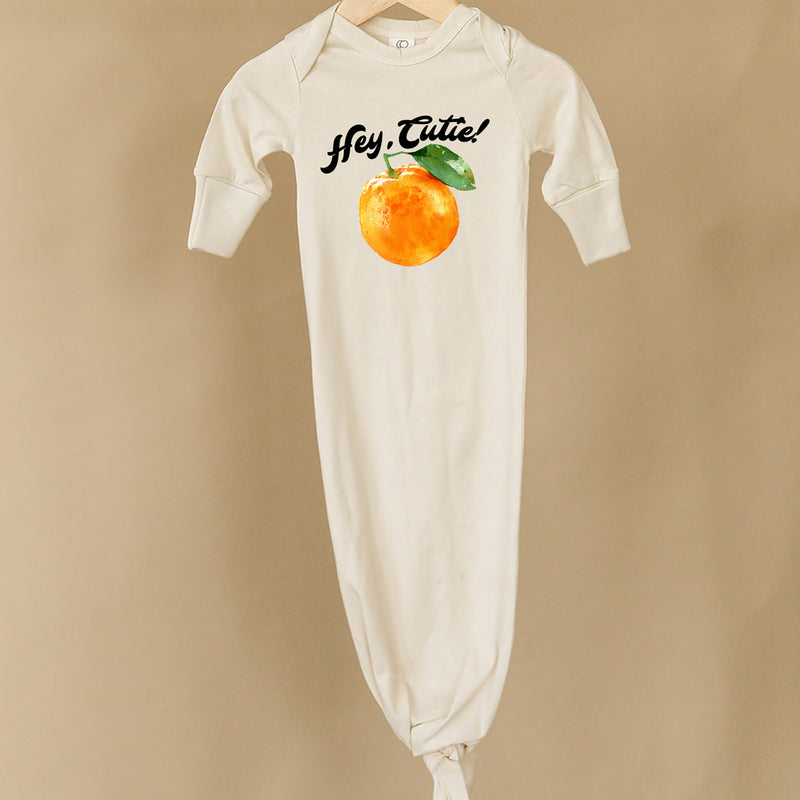 Hey Cutie Organic Infant Gown