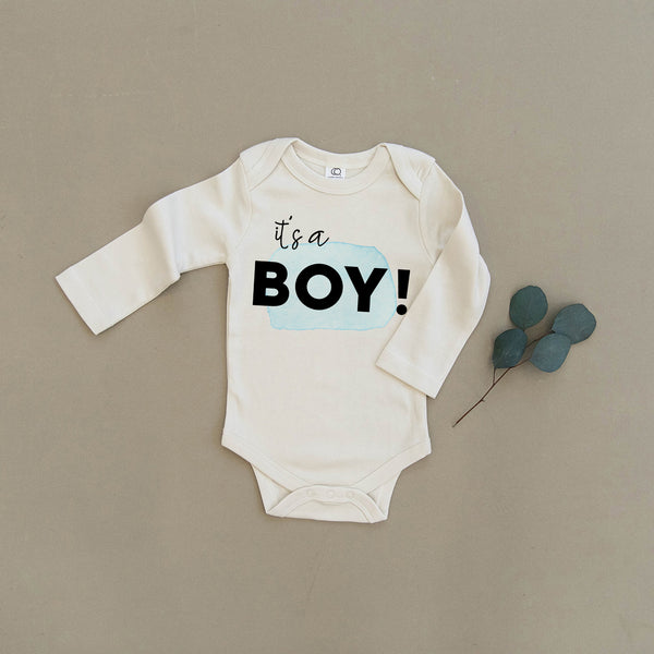 It's a Boy Organic Baby Onesie®