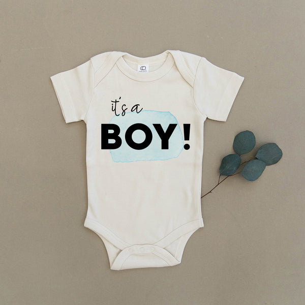 It's a Boy Organic Baby Onesie®