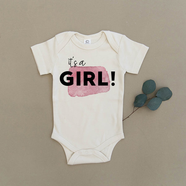 It's a Girl Organic Baby Onesie®