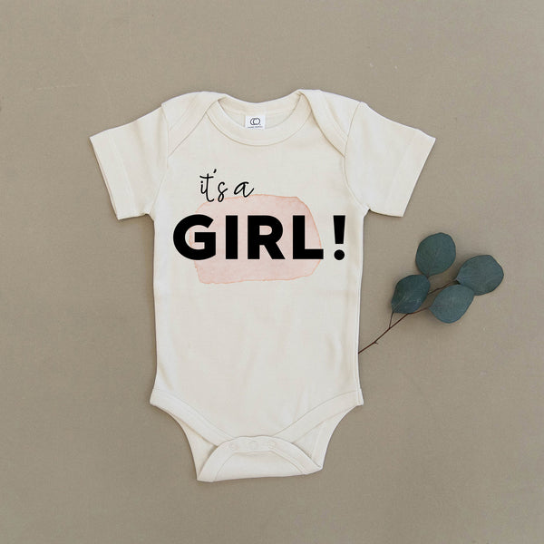 It's a Girl Organic Baby Onesie®