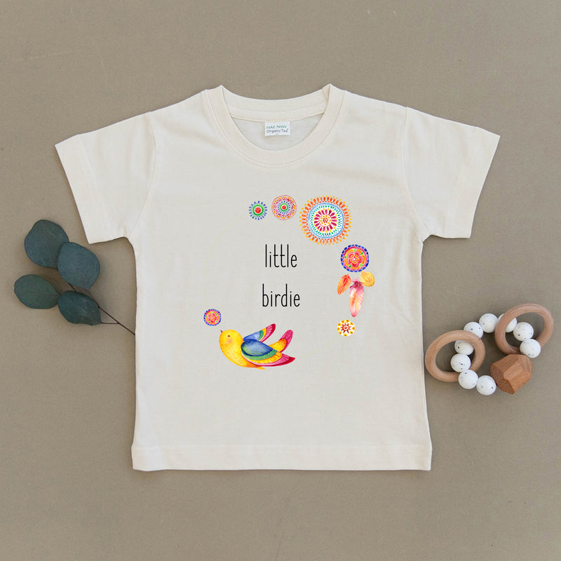 Little Birdie Boho Organic Toddler Tee