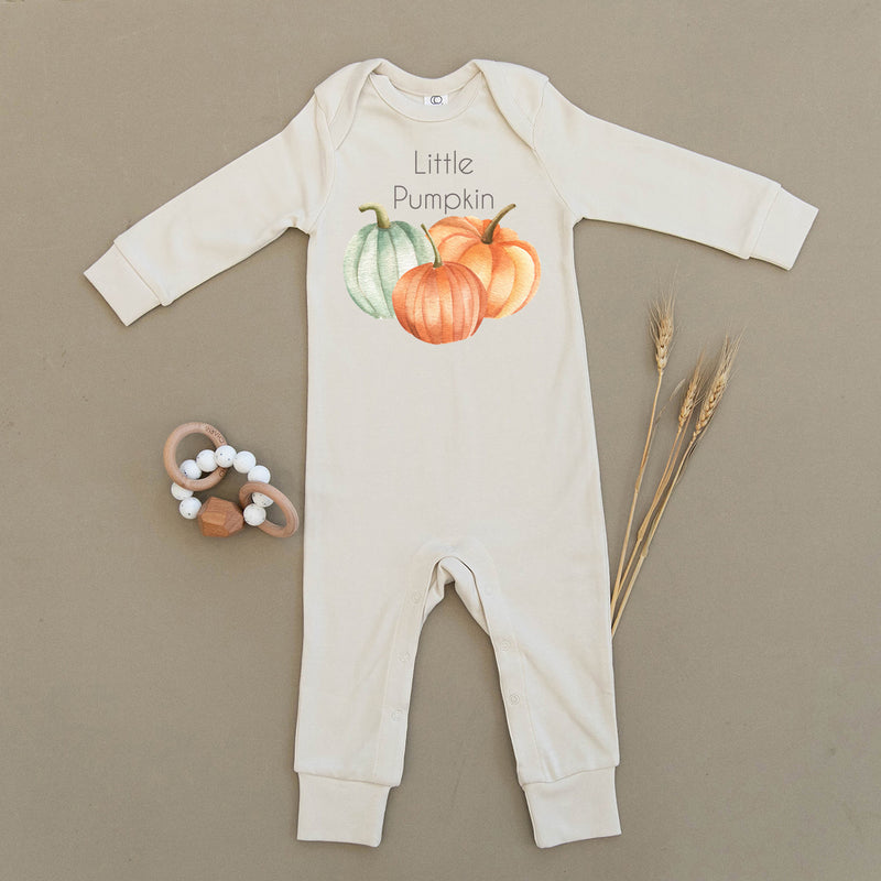 Little Pumpkin Organic Baby Playsuit