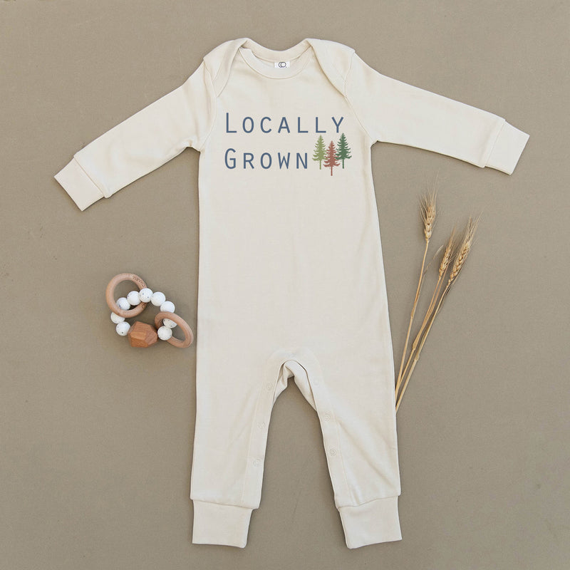 Locally Grown Organic Baby Playsuit