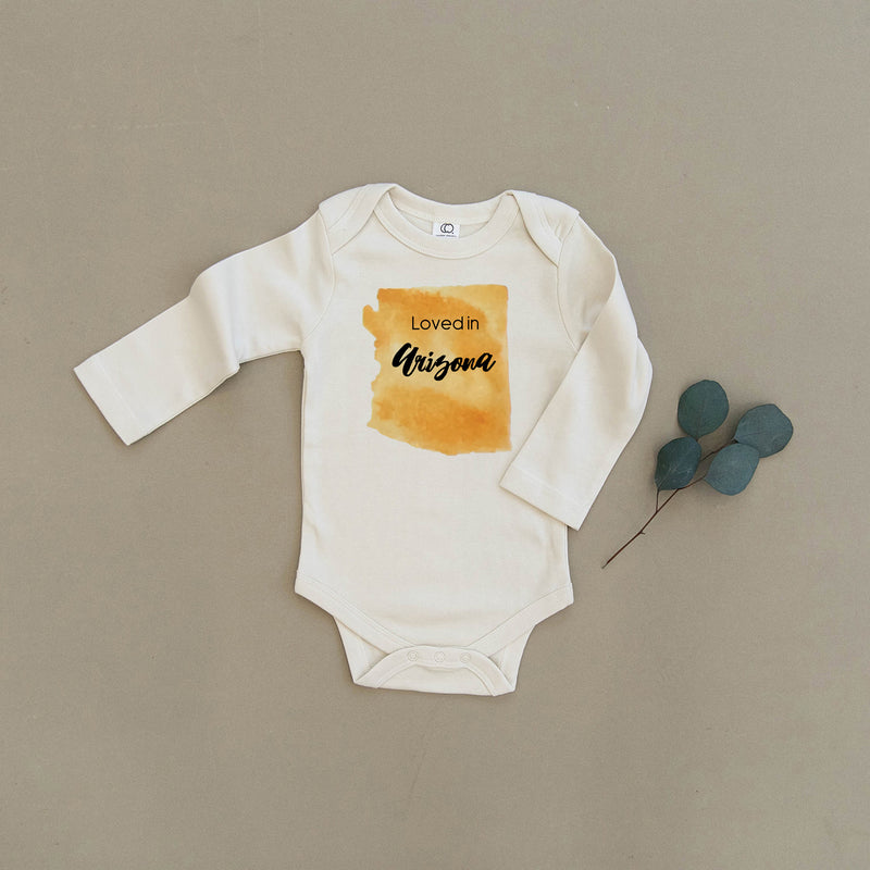Loved in Arizona Organic Baby Onesie®