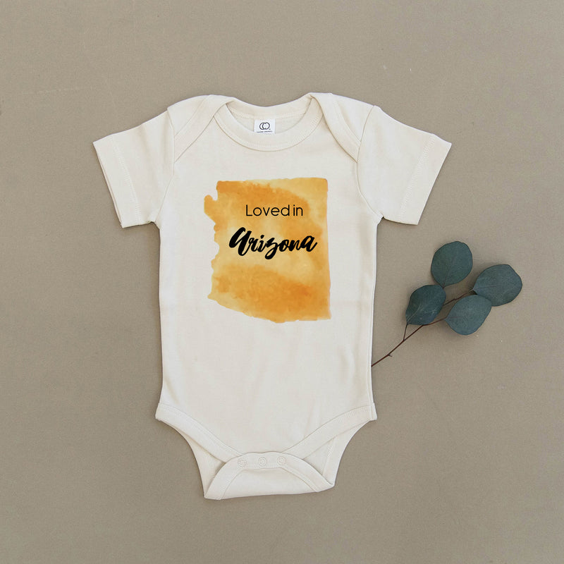 Loved in Arizona Organic Baby Onesie®