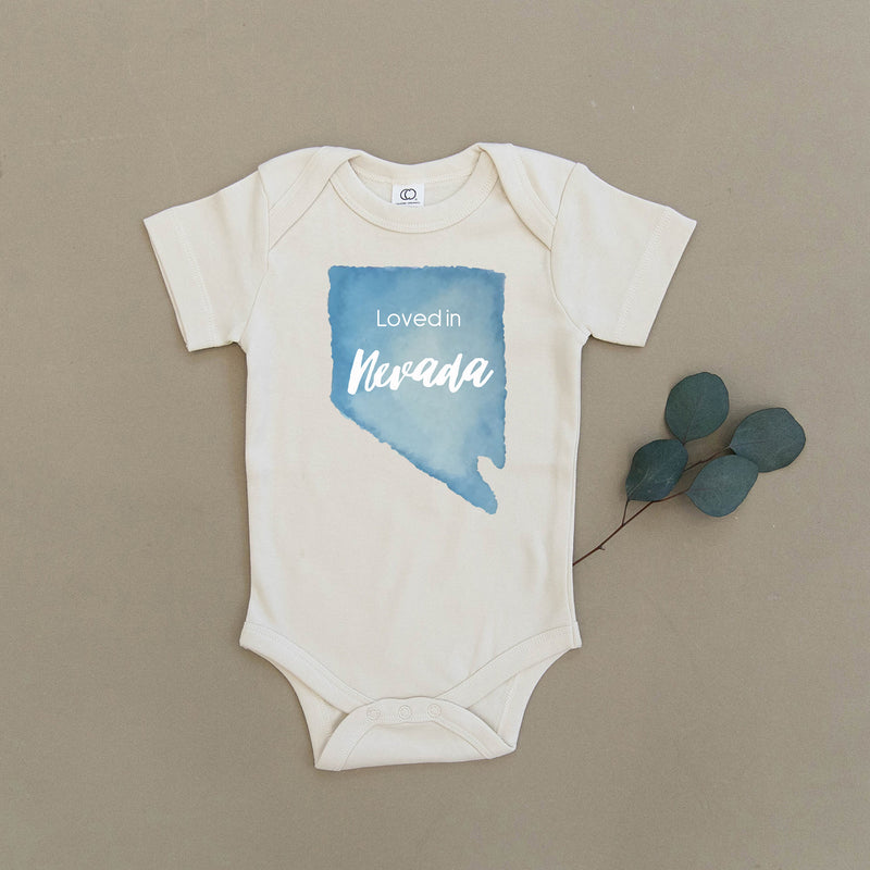 Loved in Nevada Organic Baby Onesie®