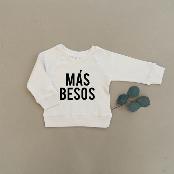 Mas Besos Organic Baby & Toddler Natural Pullover