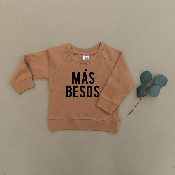 Mas Besos, Mas Siestas, Organic Baby & Toddler Ginger Pullover