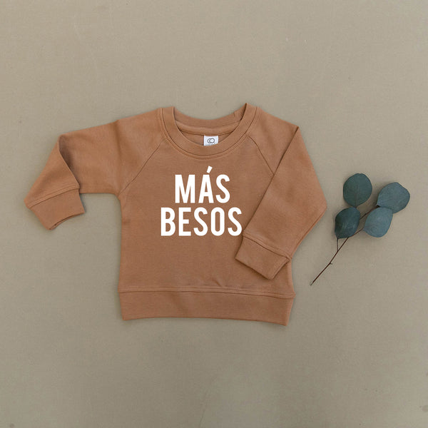 Mas Besos, Mas Siestas, Organic Baby & Toddler Ginger Pullover