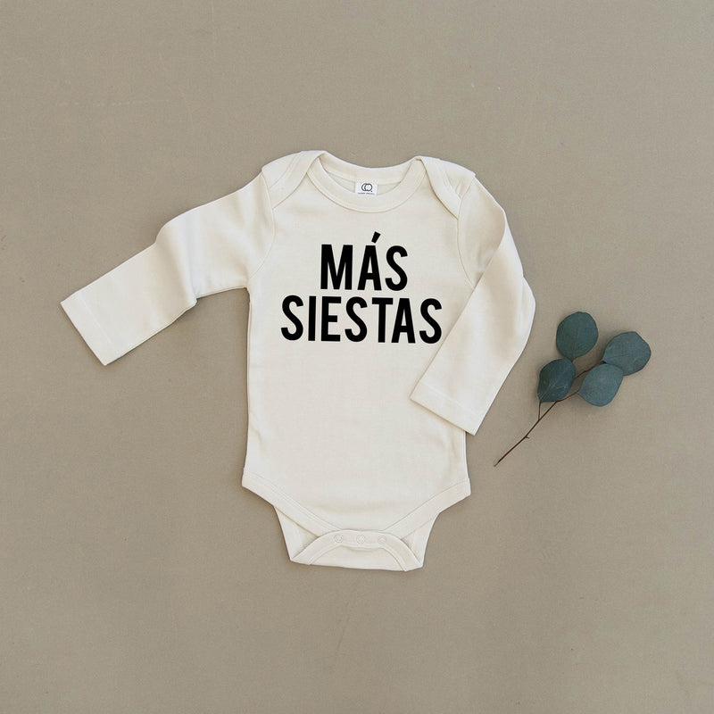 Mas Siestas, More Naps, Organic Baby Onesie®