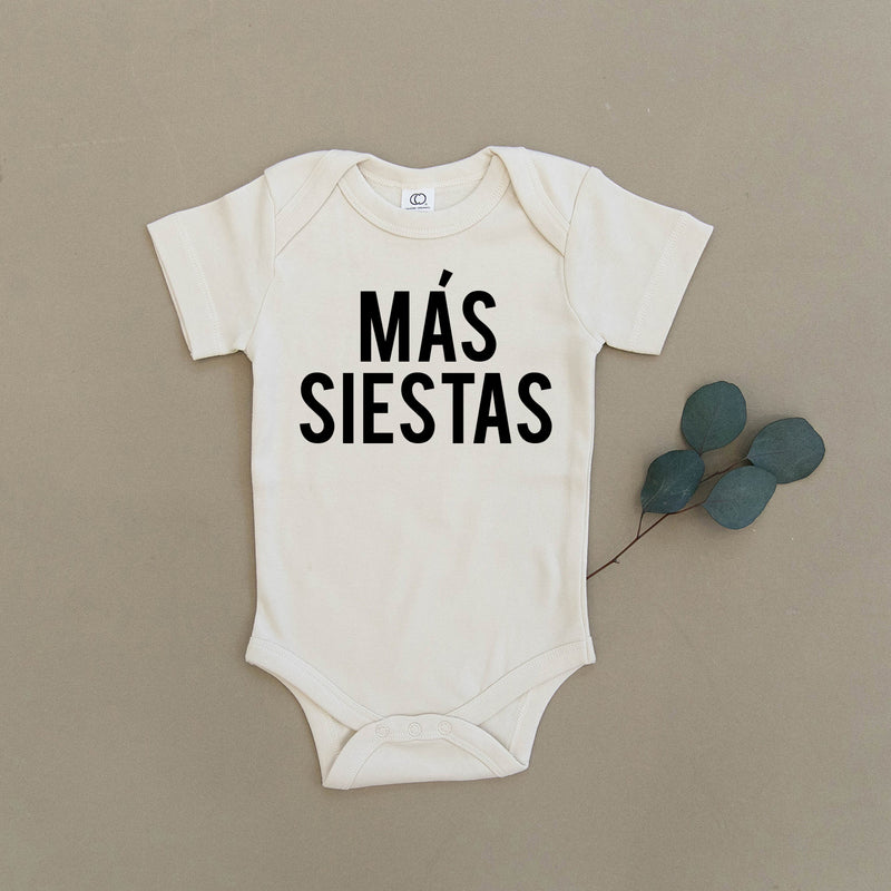 Mas Siestas, More Naps, Organic Baby Onesie®