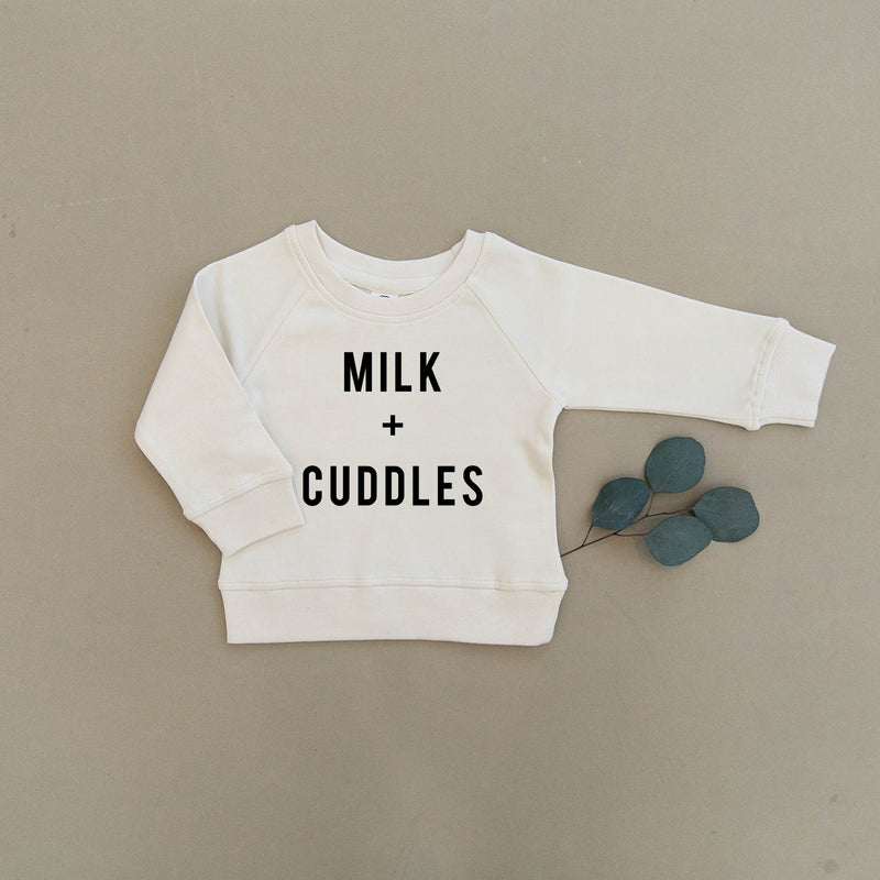 Milk & Cuddles Organic Baby & Toddler Natural Pullover