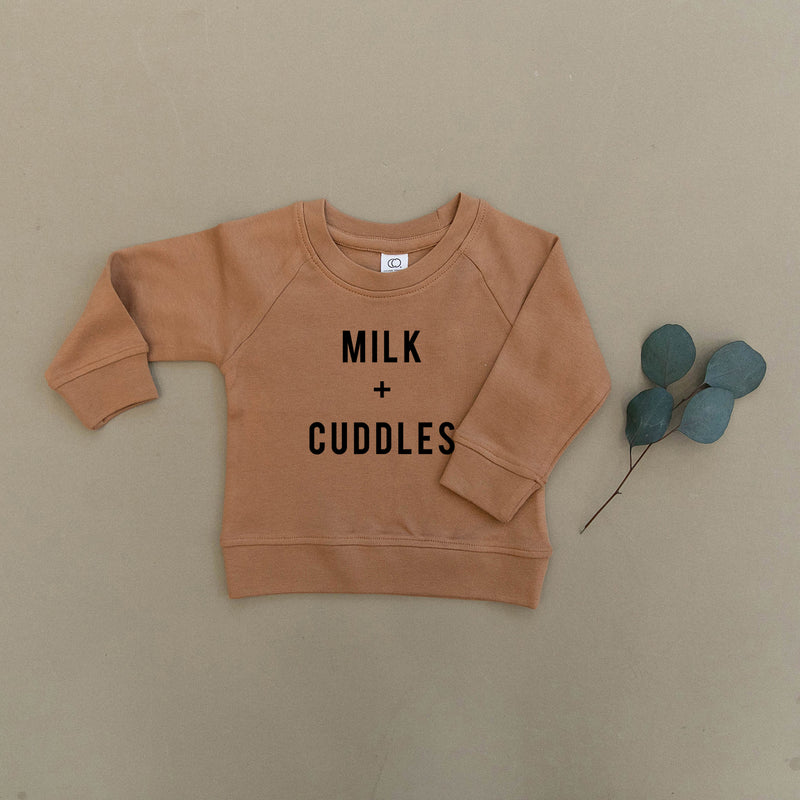 Milk & Cuddles Organic Baby & Toddler Ginger Pullover