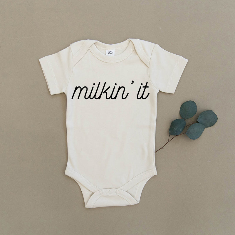 Milkin' It Organic Baby Onesie®