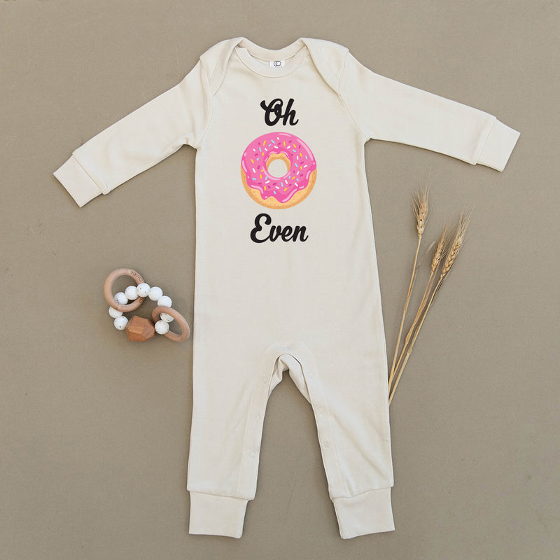 Oh Don't Even Donut Organic Baby Playsuit