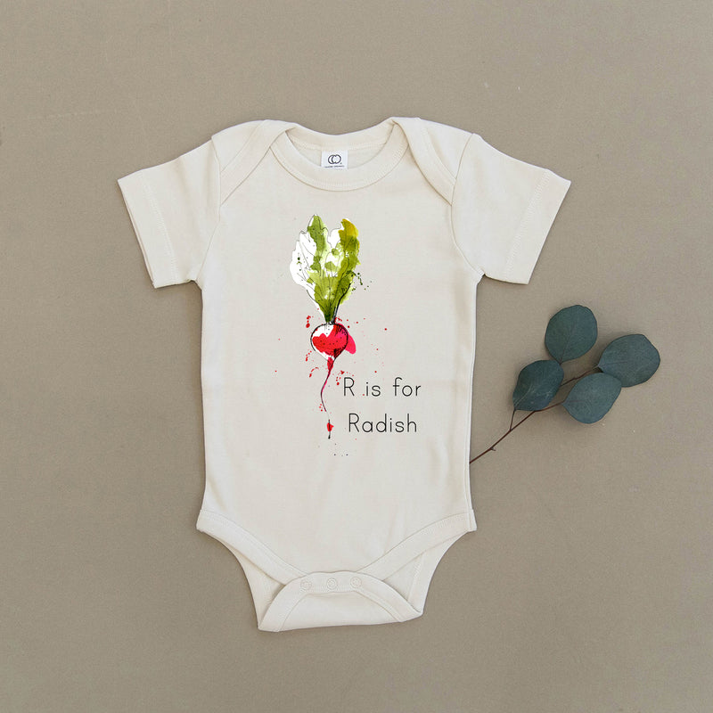 R is for Radish Organic Baby Onesie®