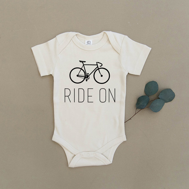 Ride On Bicycle Organic Baby Onesie®