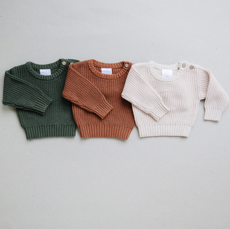 Rust Knit Sweater