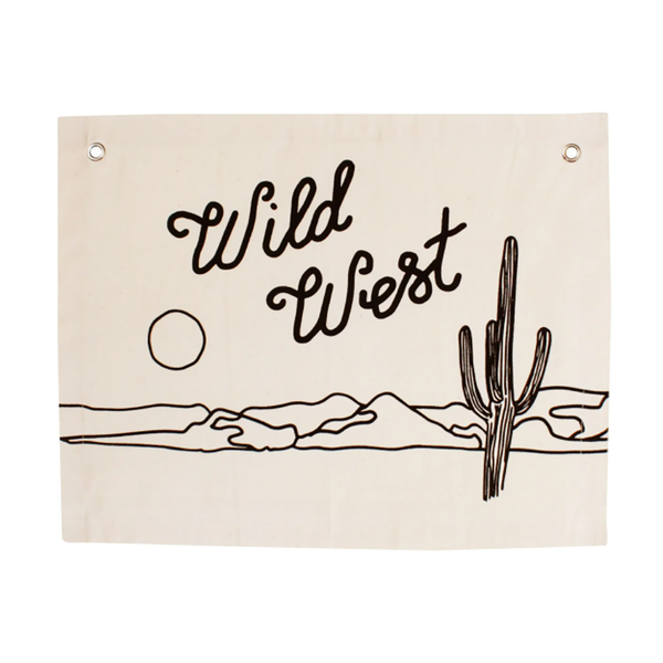 Wild West Landscape Banner
