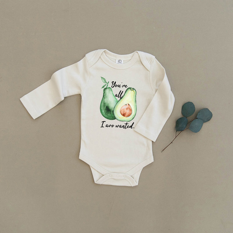 You're All I Avo Wanted Avocado Organic Baby Onesie®